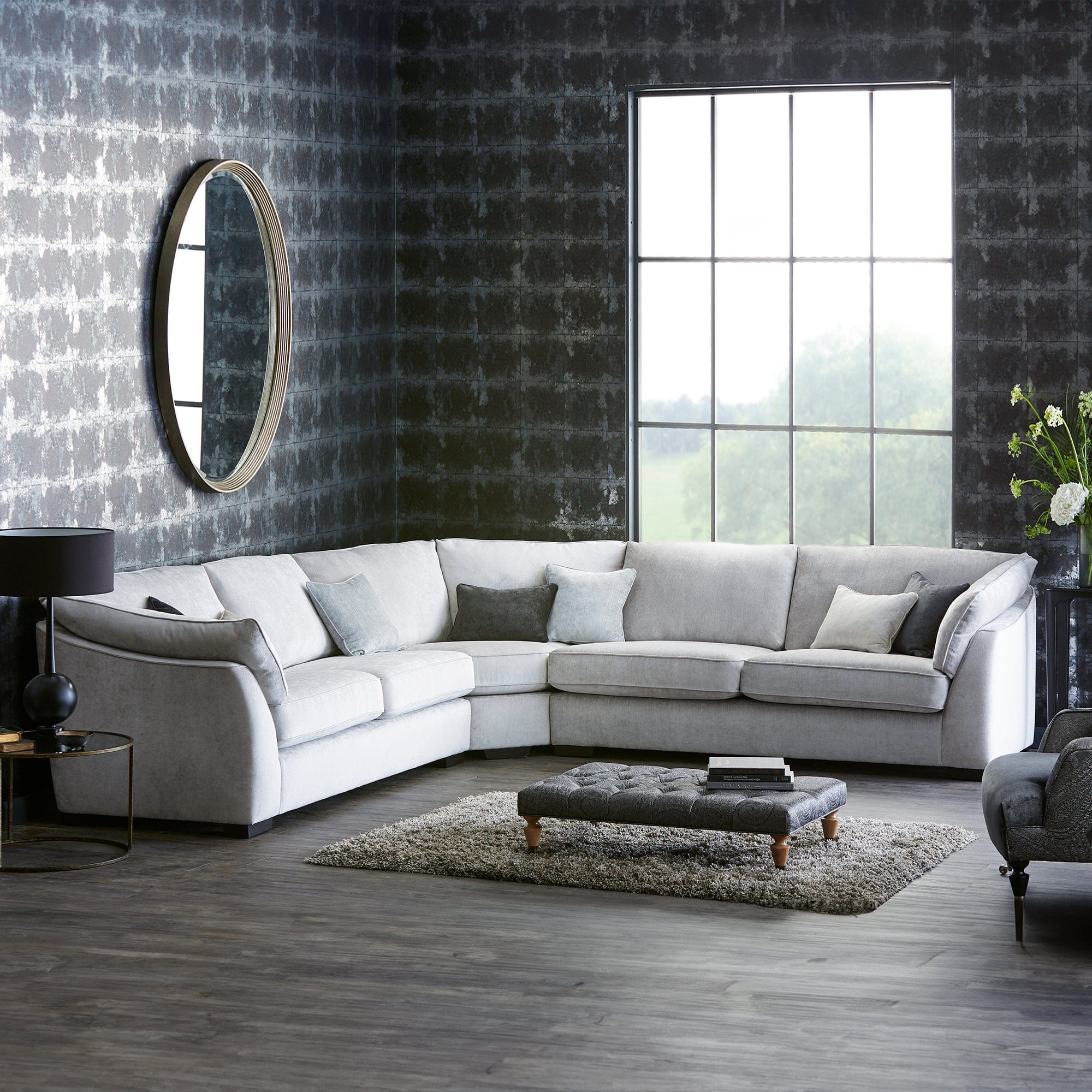 Infinity - Large Corner Group Sofa, Fabric