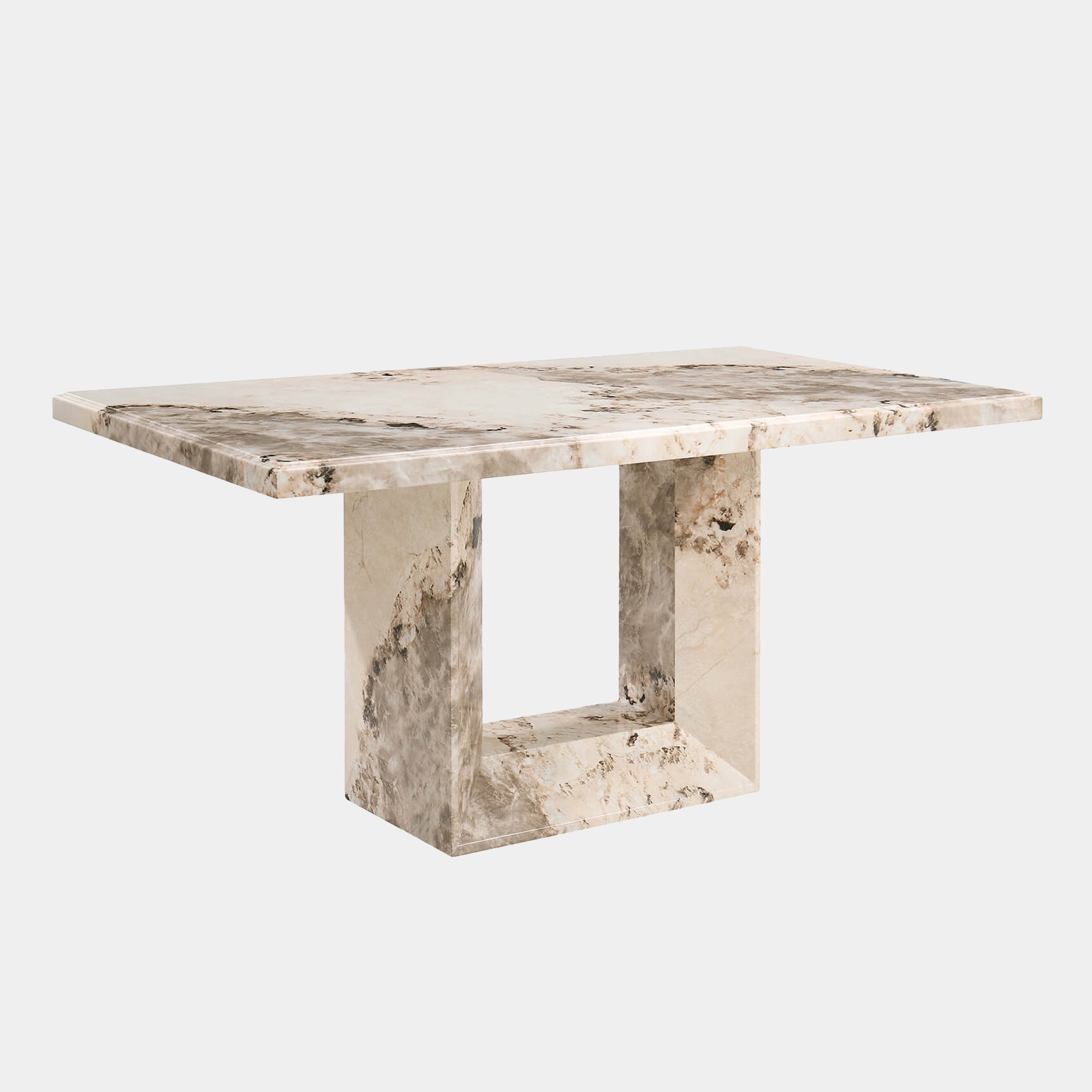 Arctic - Solid Marble Dining Table