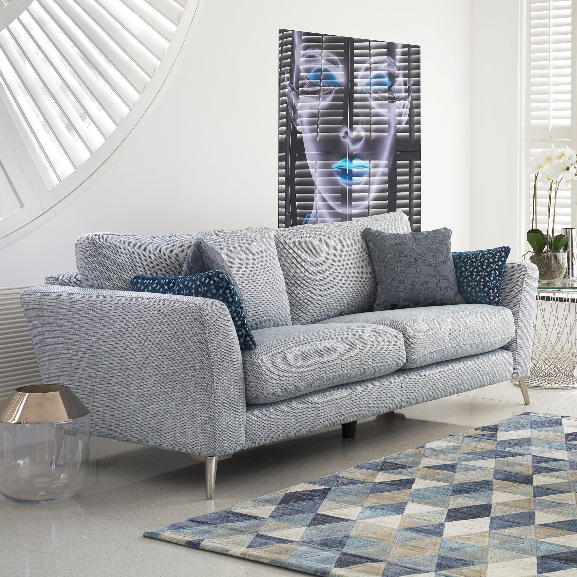 Scala - 3 Seat Sofa, Fabric
