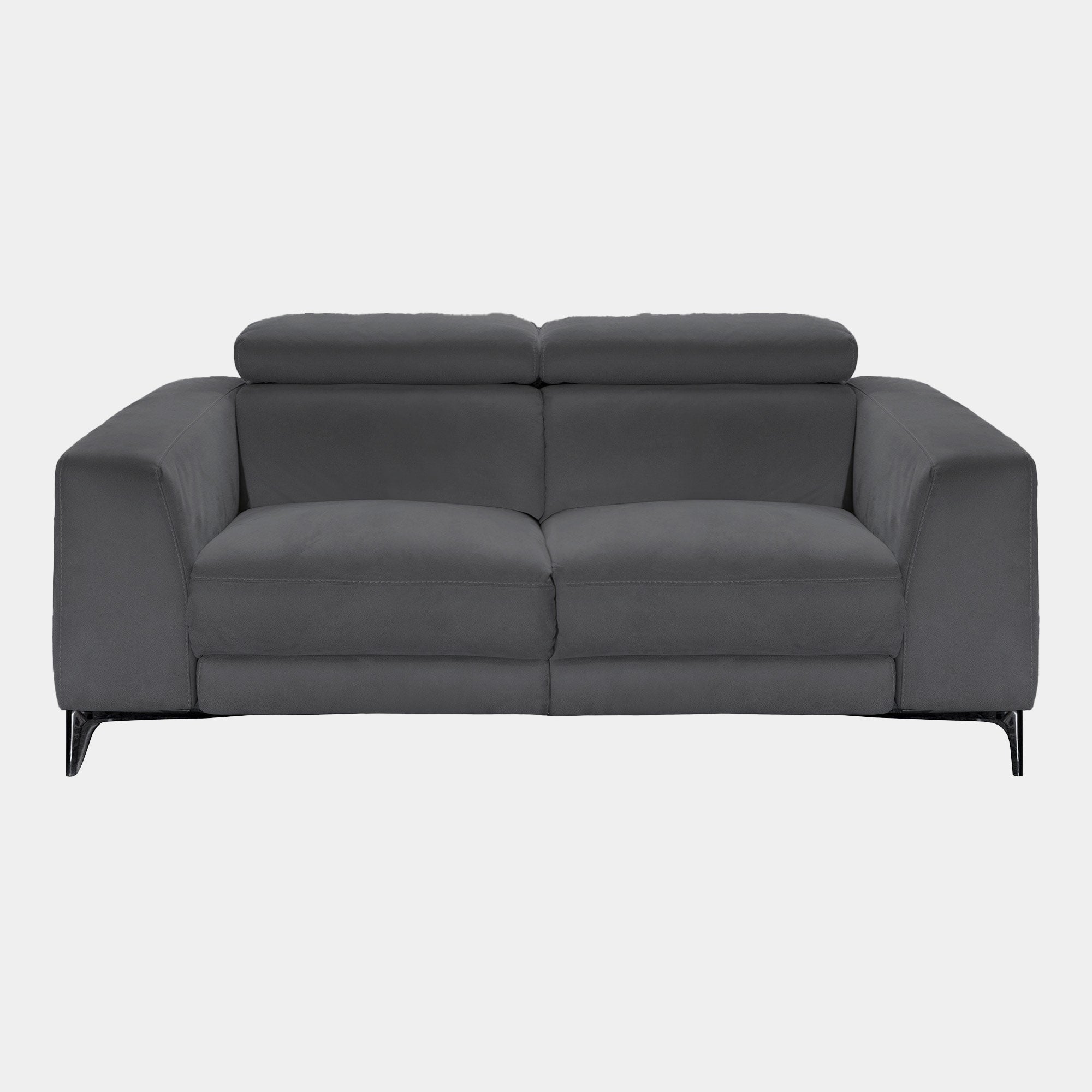 Bella - 2 Seat Sofa, Fabric BLJ-088 Charcoal Grey
