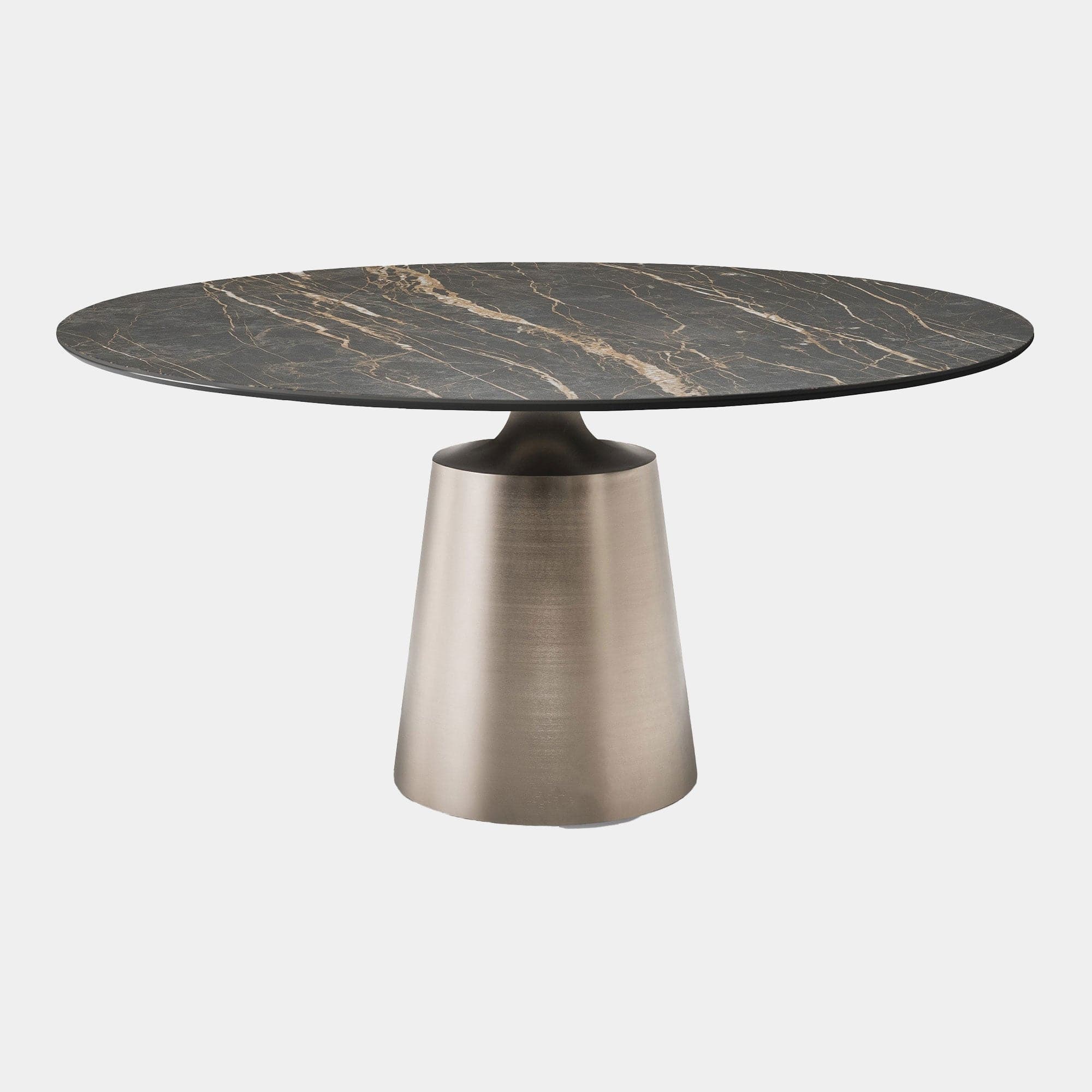 158cm Round Dining Table With GFM69 Graphite Base