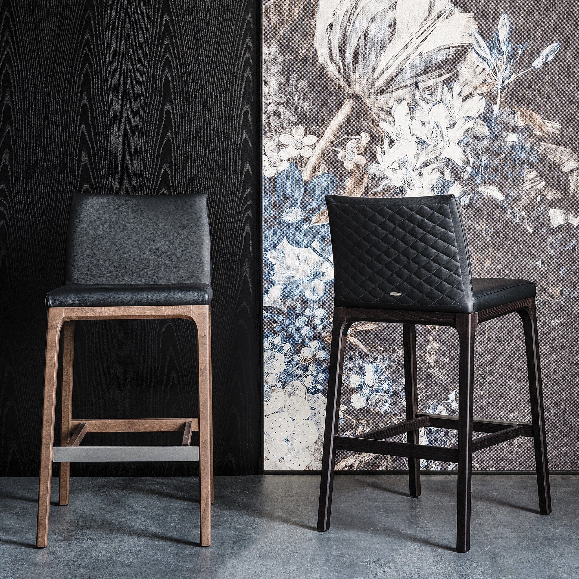 Cattelan Italia Arcadia Couture - Bar Stool, Leather