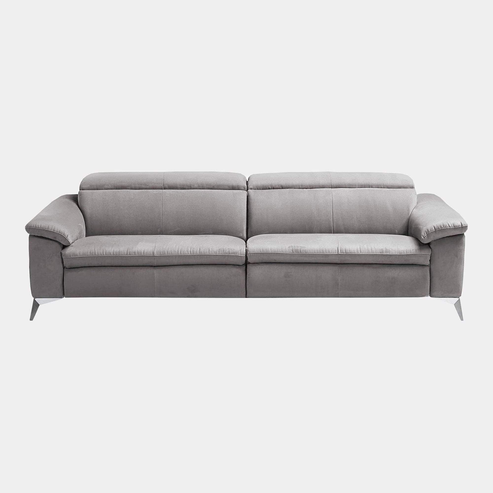 Potenza - Maxi 2 Seat Sofa, Fabric Cashmere Grigio Opale 09