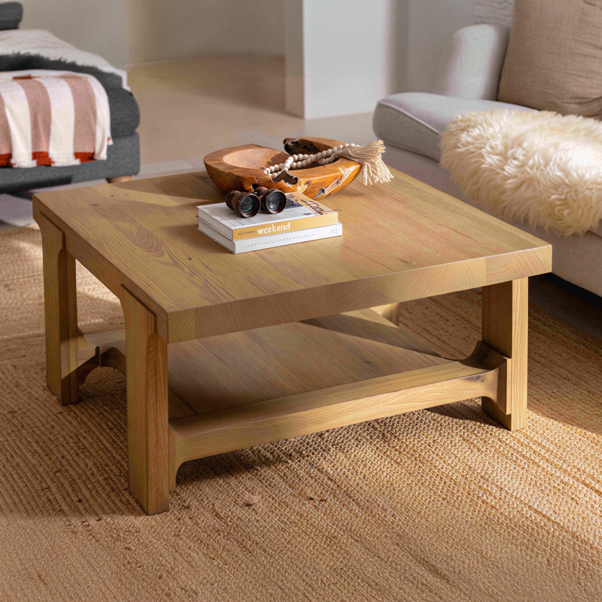 Perth - Reclaimed Oak Coffee Table