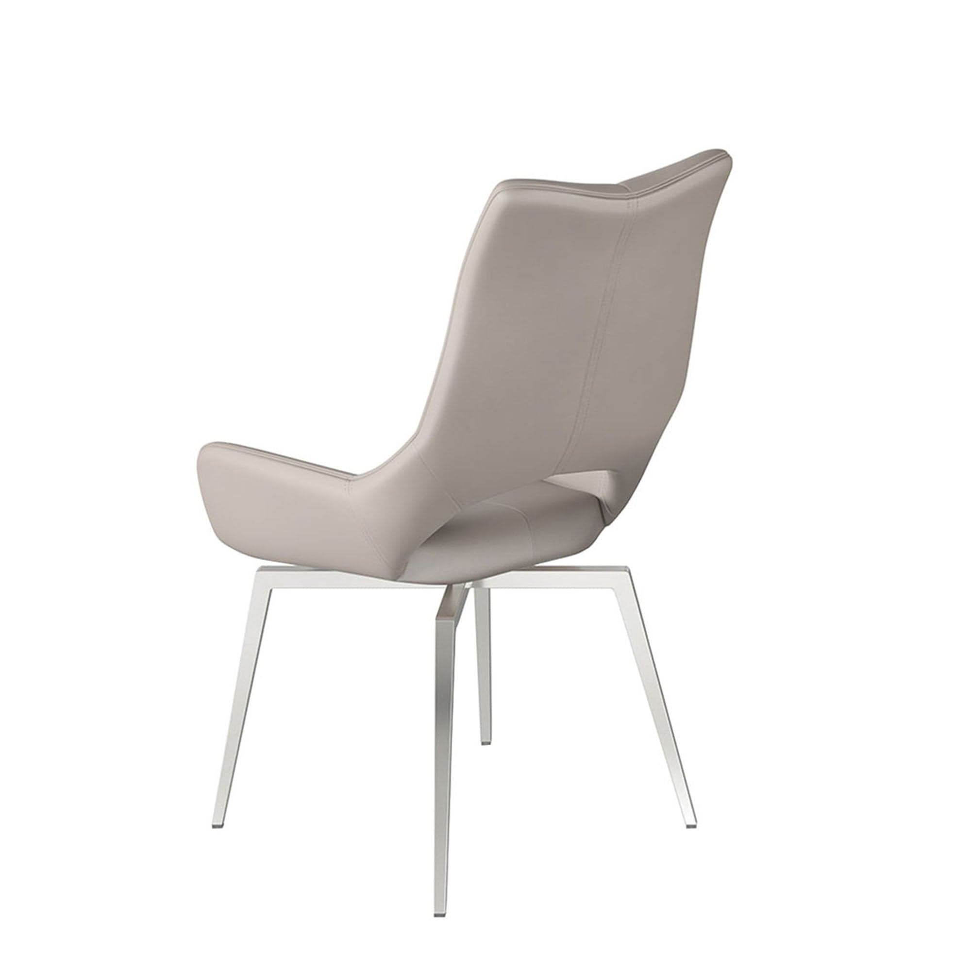 Aristo - Dining Chair In Taupe PU