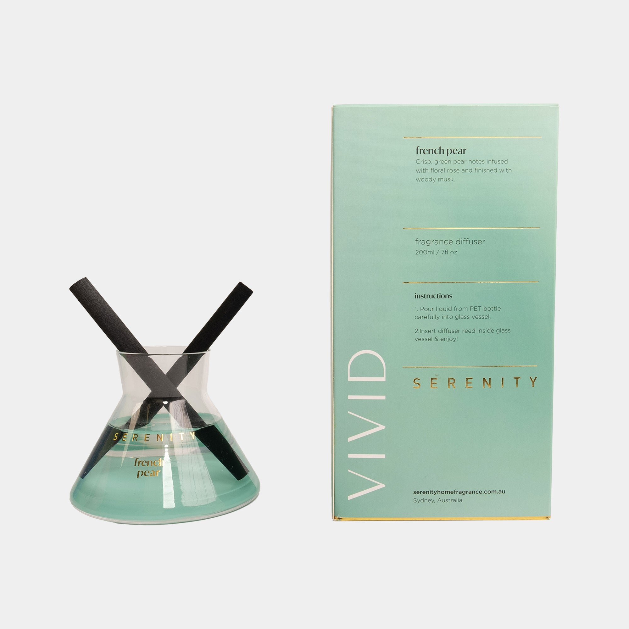 Vivid - French Pear Reed Diffuser 200ml