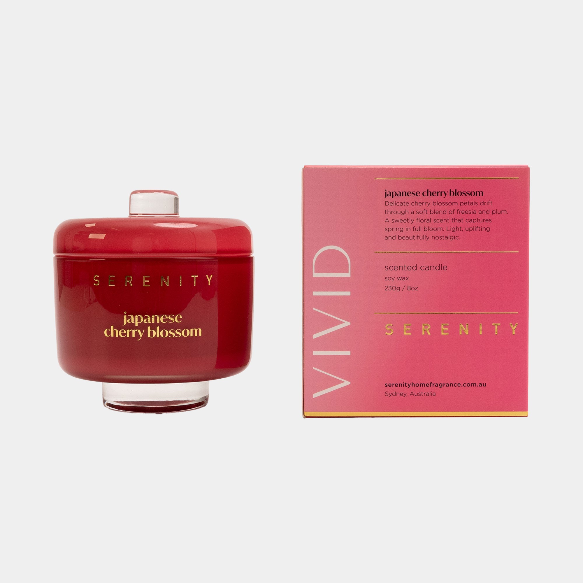 Vivid - Japanese Cherry Blossom Scented Candle 230g