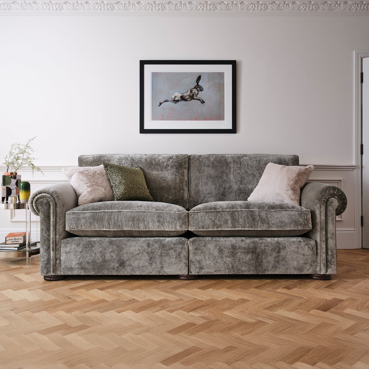 Duresta Waldorf - Grand Split 4 Seat Sofa, Fabric