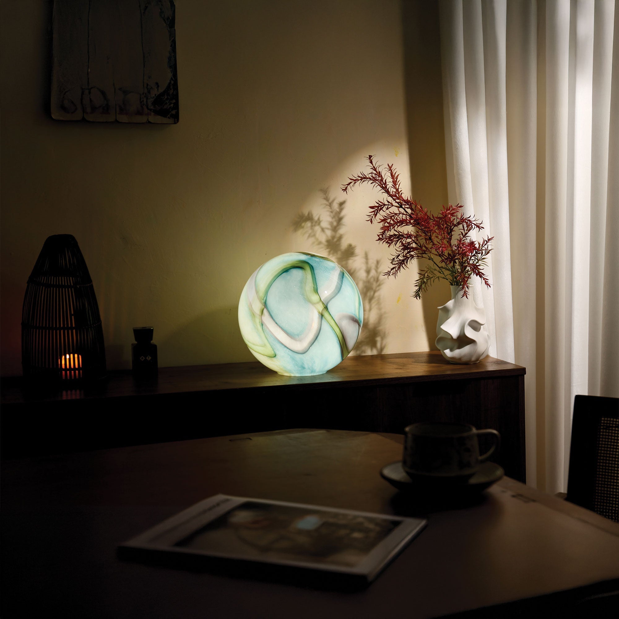 Tonga Glass - Table Lamp