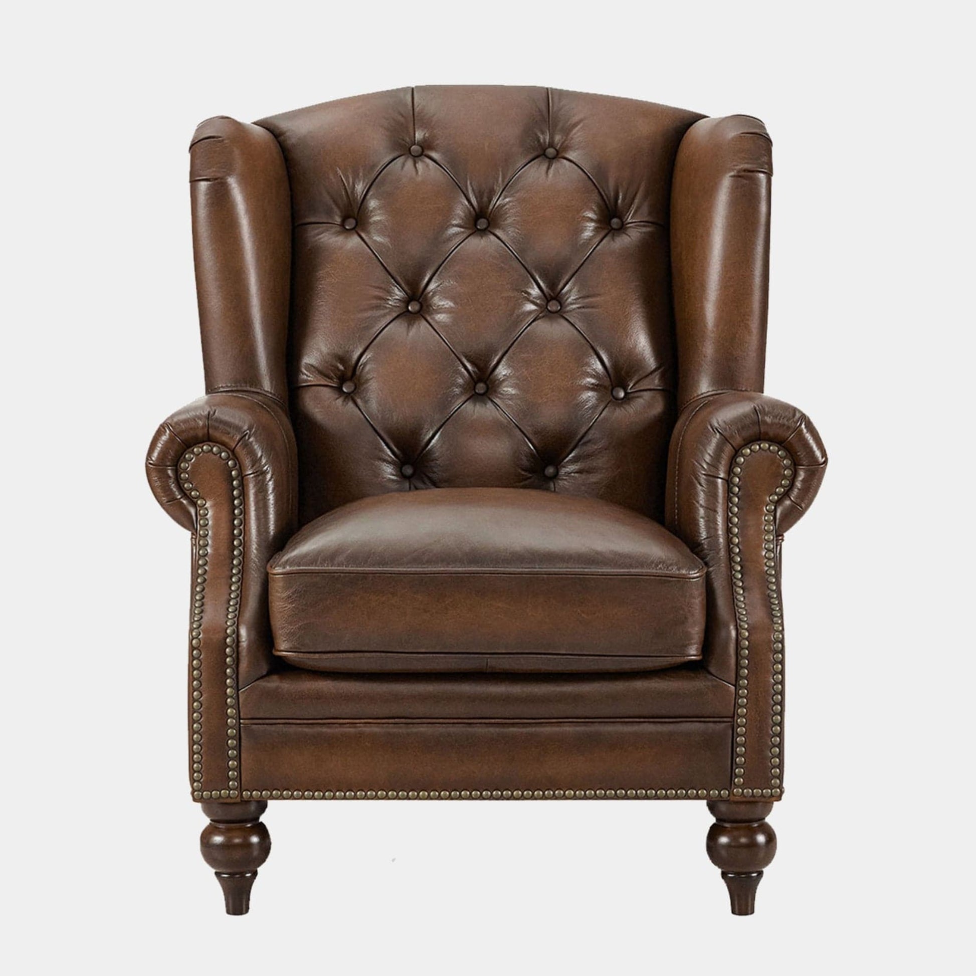 Churchill - Wing Chair, Leather