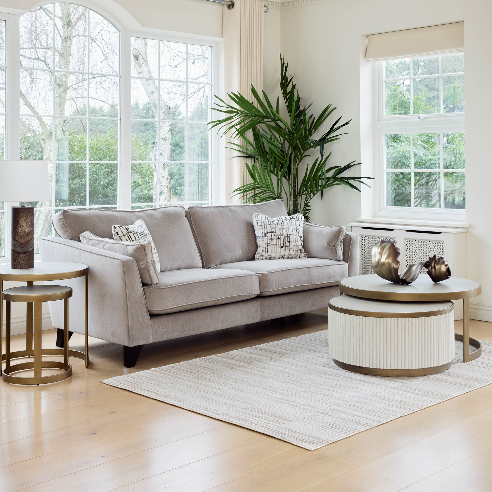 Harrison - Snuggler Chair With Scatter Cushions