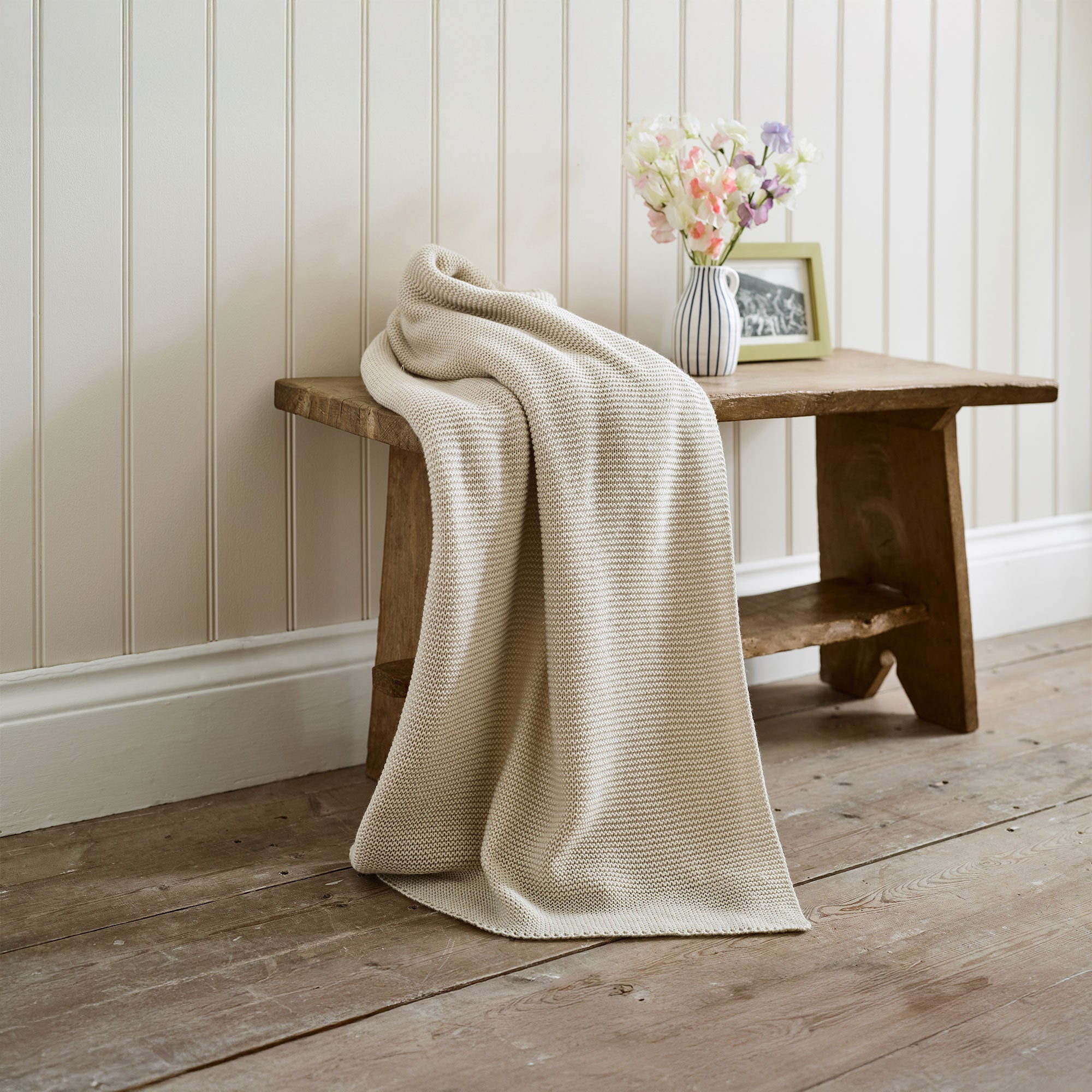 Saunton Oatmeal - Throw 130x170cm