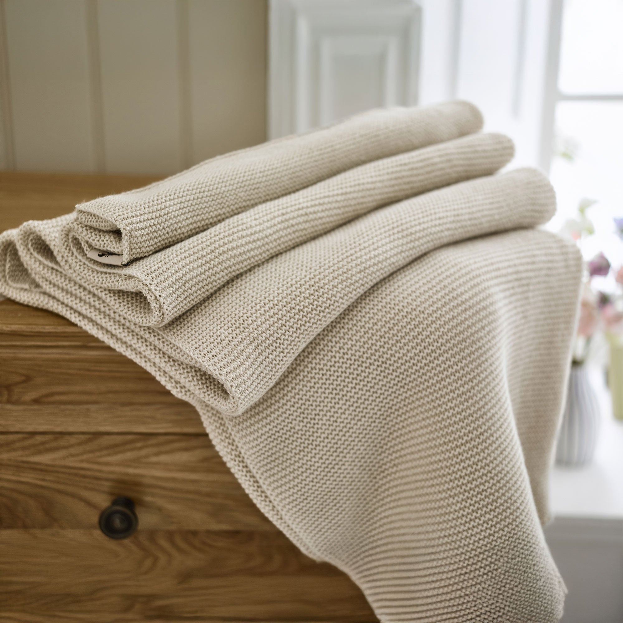 Saunton Oatmeal - Throw 130x170cm