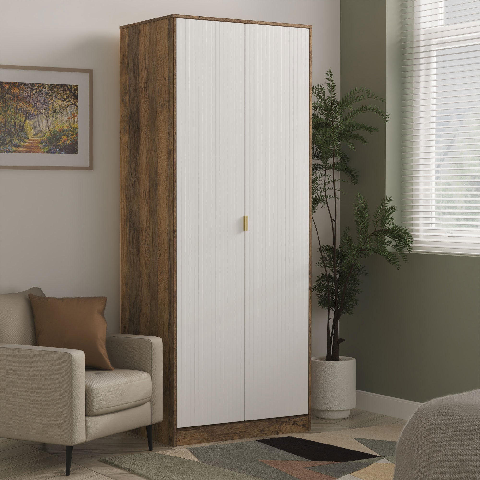 Harvey - 2 Door Wardrobe