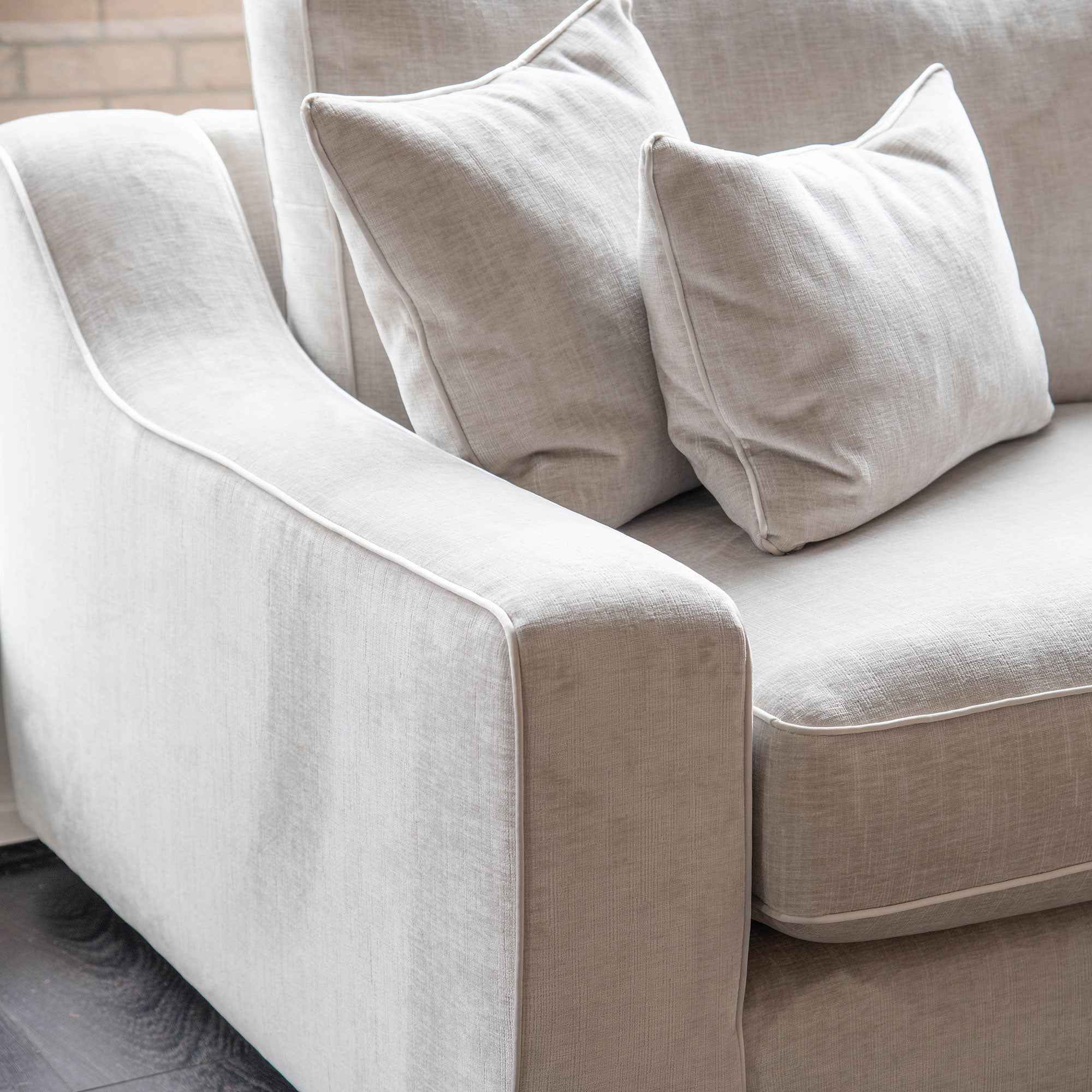 Lexington - 3 Seat Pillow Back Sofa, Fabric