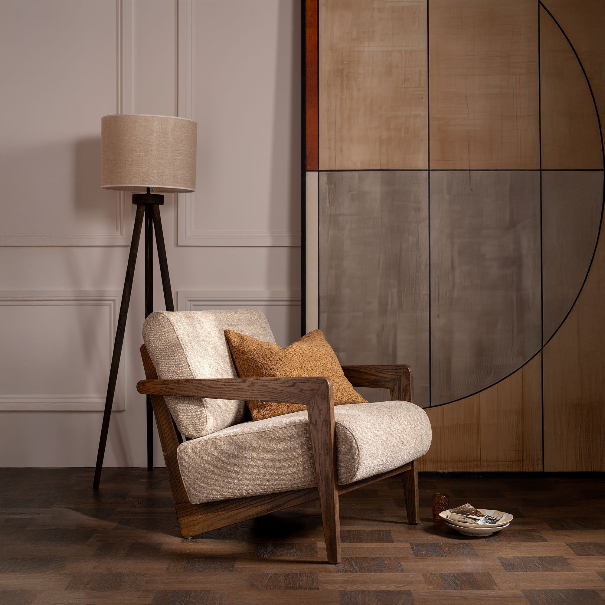 Dudley - Accent Chair In Fabric
