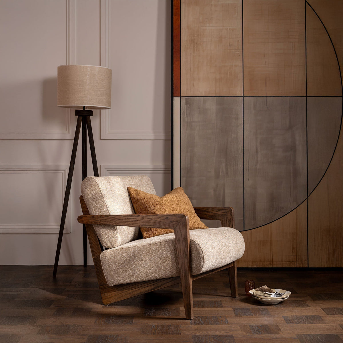 Dudley - Accent Chair In Fabric