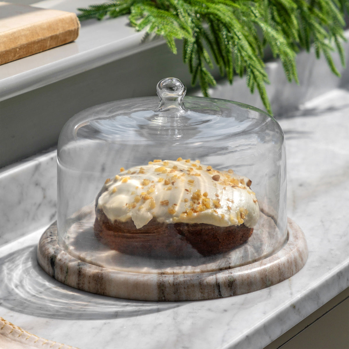 Luxe Marble - Cake Serving Dome