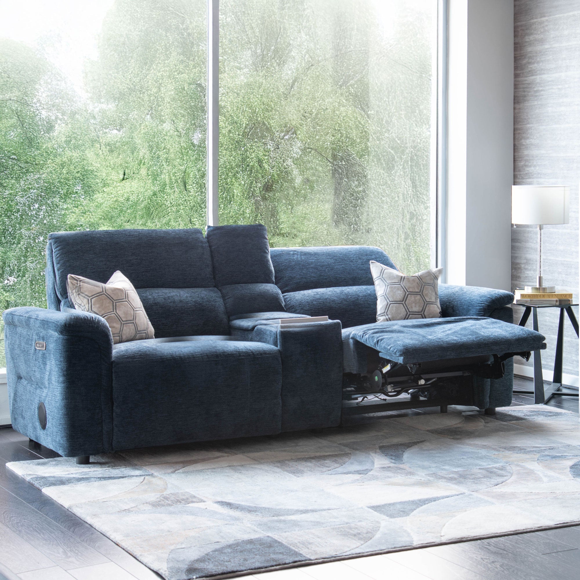 Odeon - Power Recliner Chair With Bluetooth In Fabric