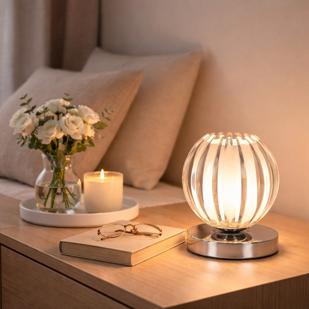 Pod Glass - Touch Table Lamp