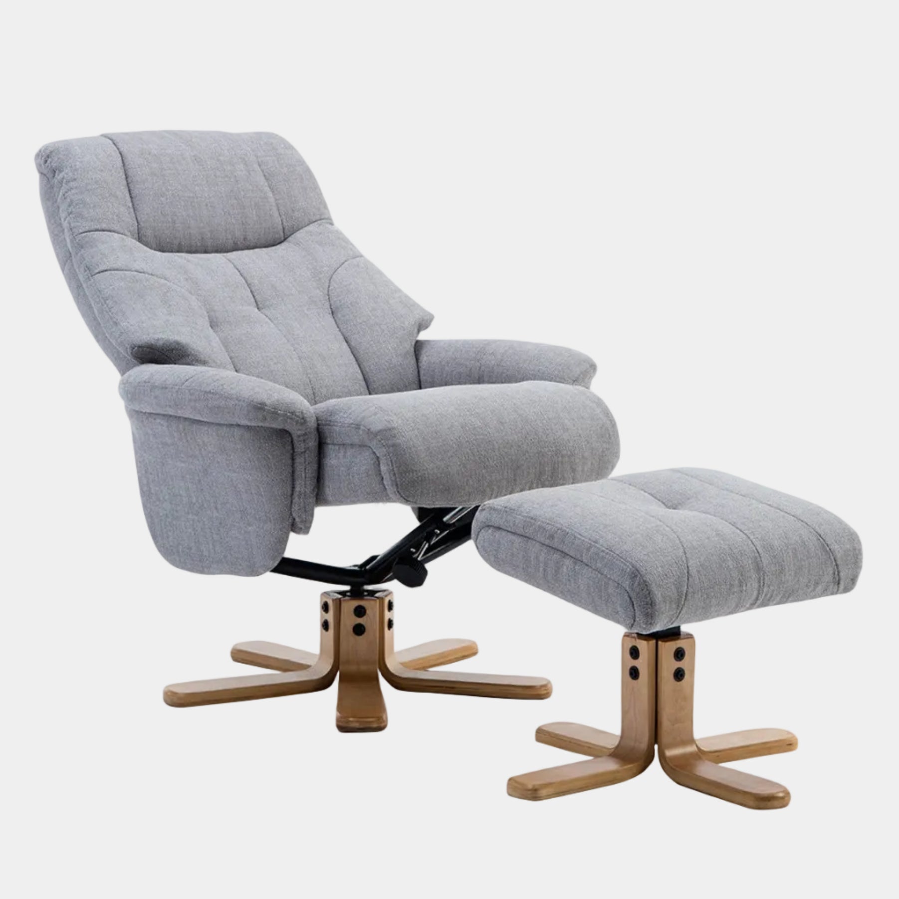 Quebec - Swivel Chair & Stool, Fabric
