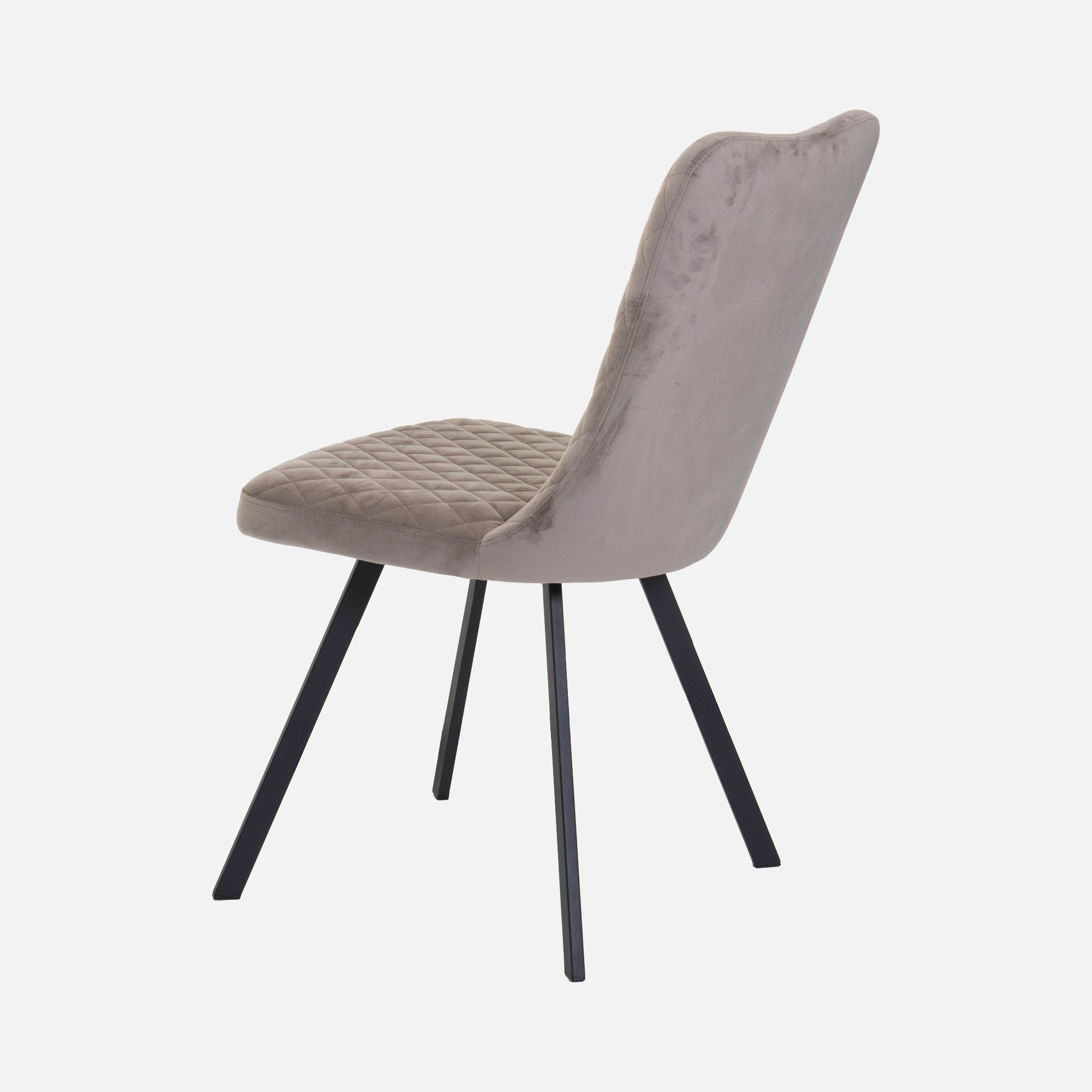 Rock - Dining Chair, Velvet Fabric