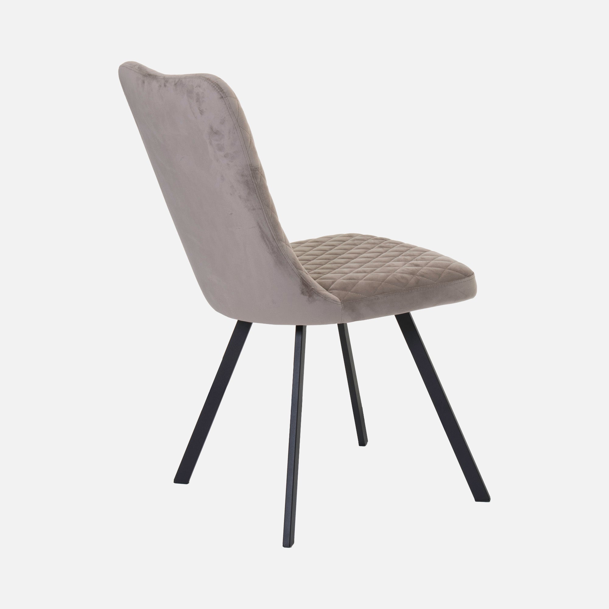 Rock - Dining Chair, Velvet Fabric