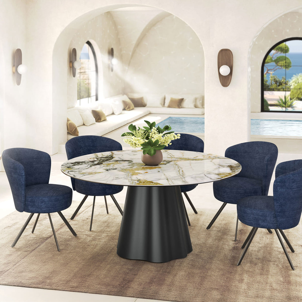 St Louis - Ceramic Dining Table
