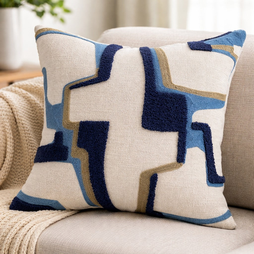 Alto - Blue Cushion 43x43cm