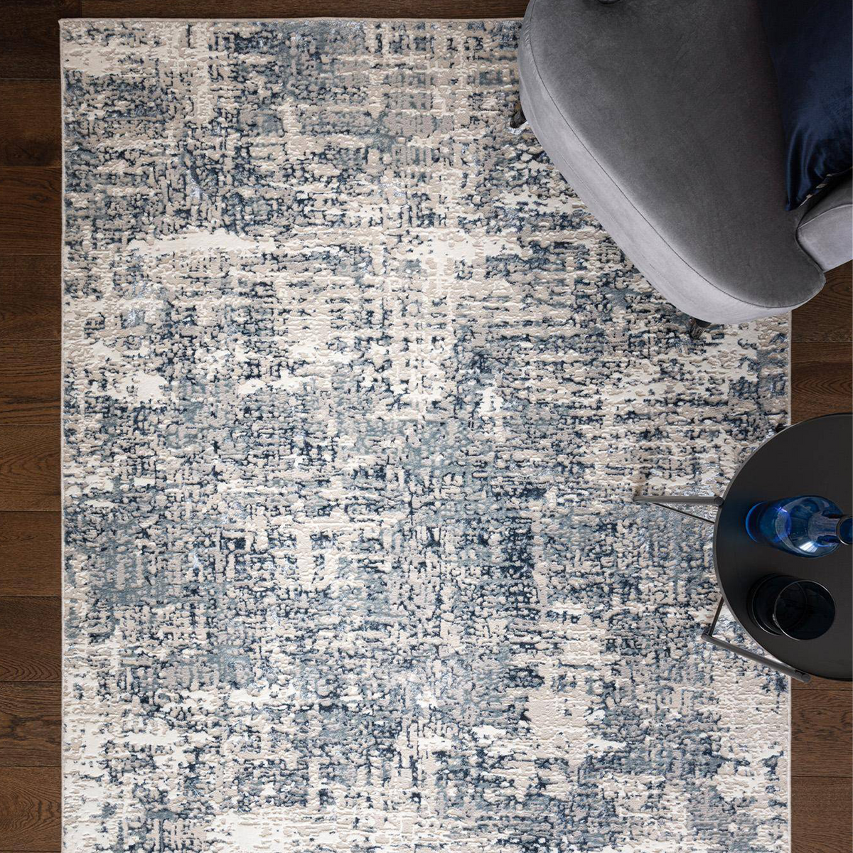 Stellar Abstract - Patterned Rug