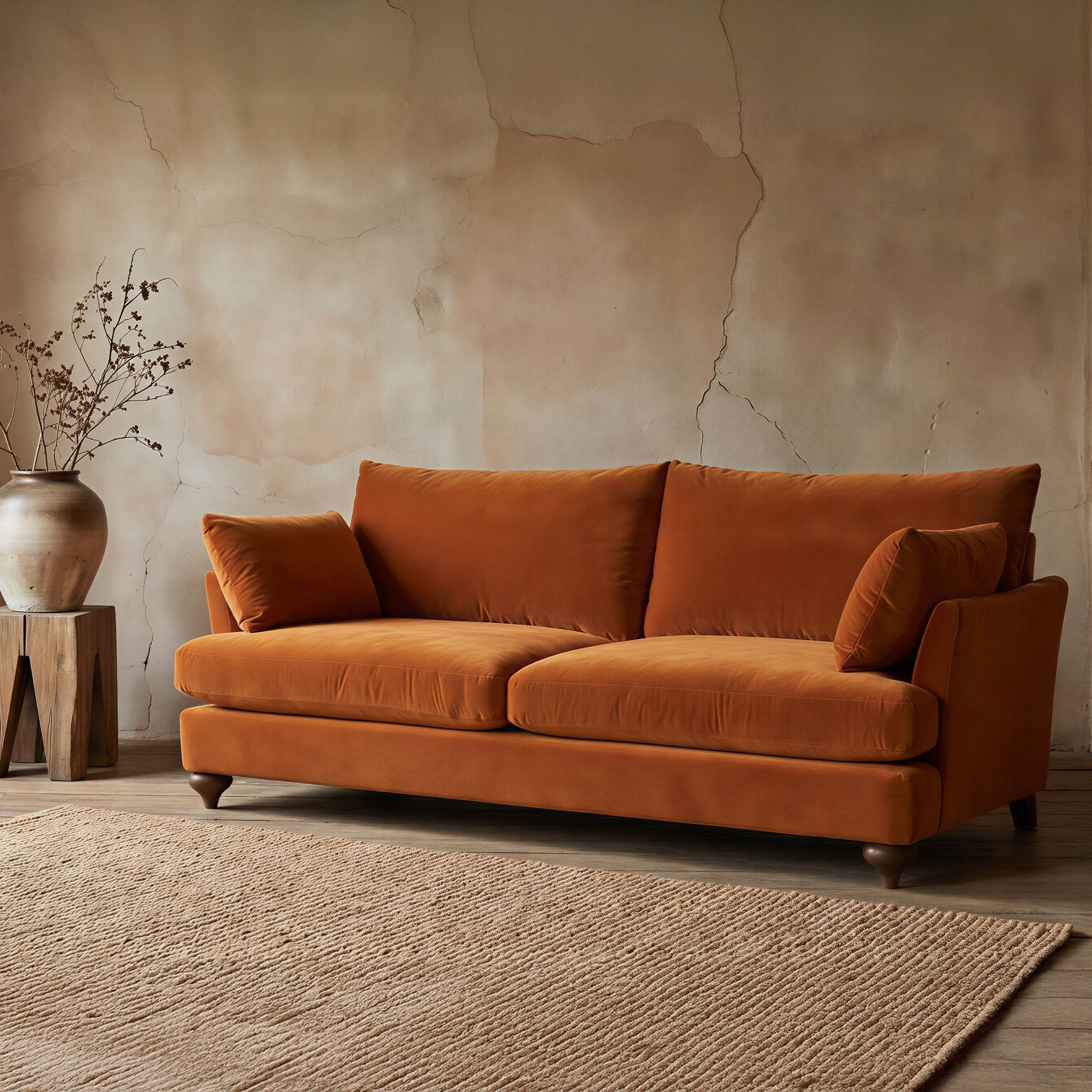 Battersea - 3 Seat Sofa, Fabric
