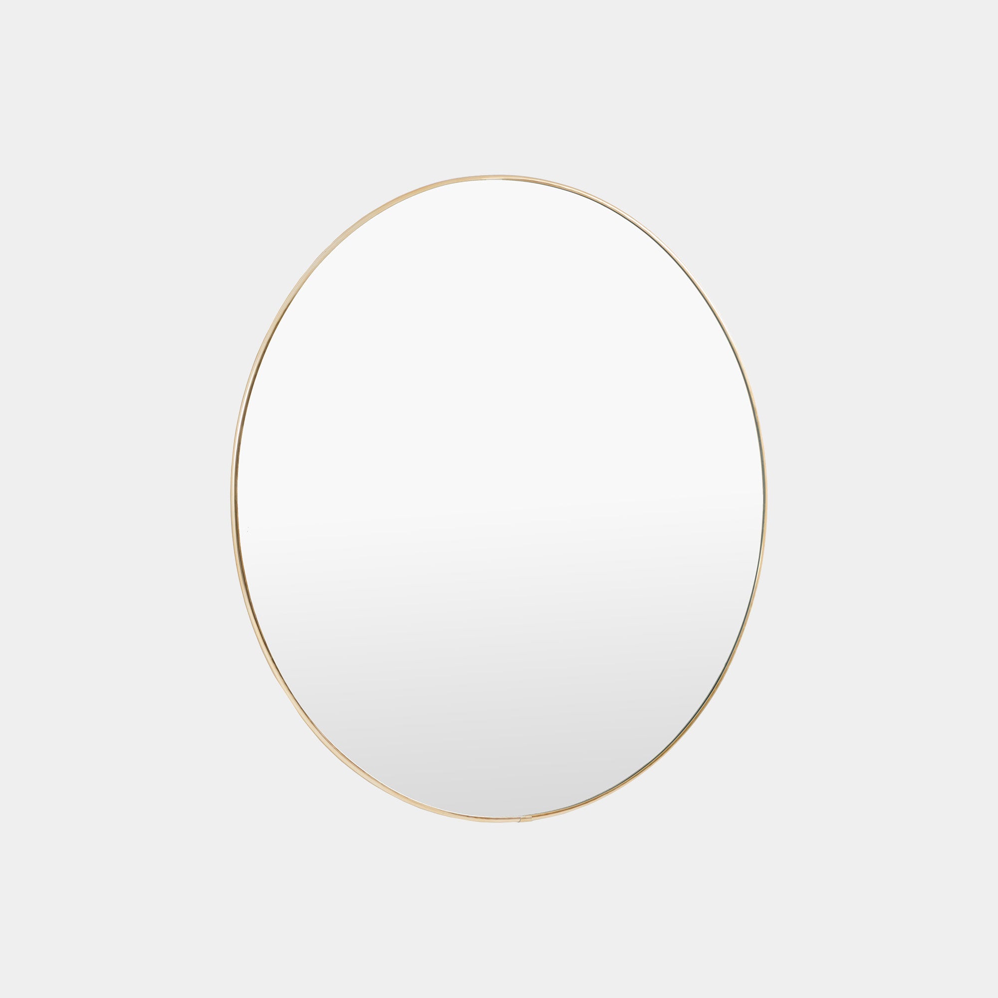 Chambord Gold - Round Wall Mirror