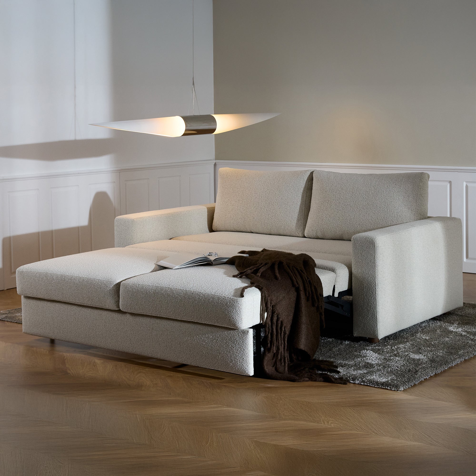 Astrid - 2 Seat Sofa Bed, Fabric