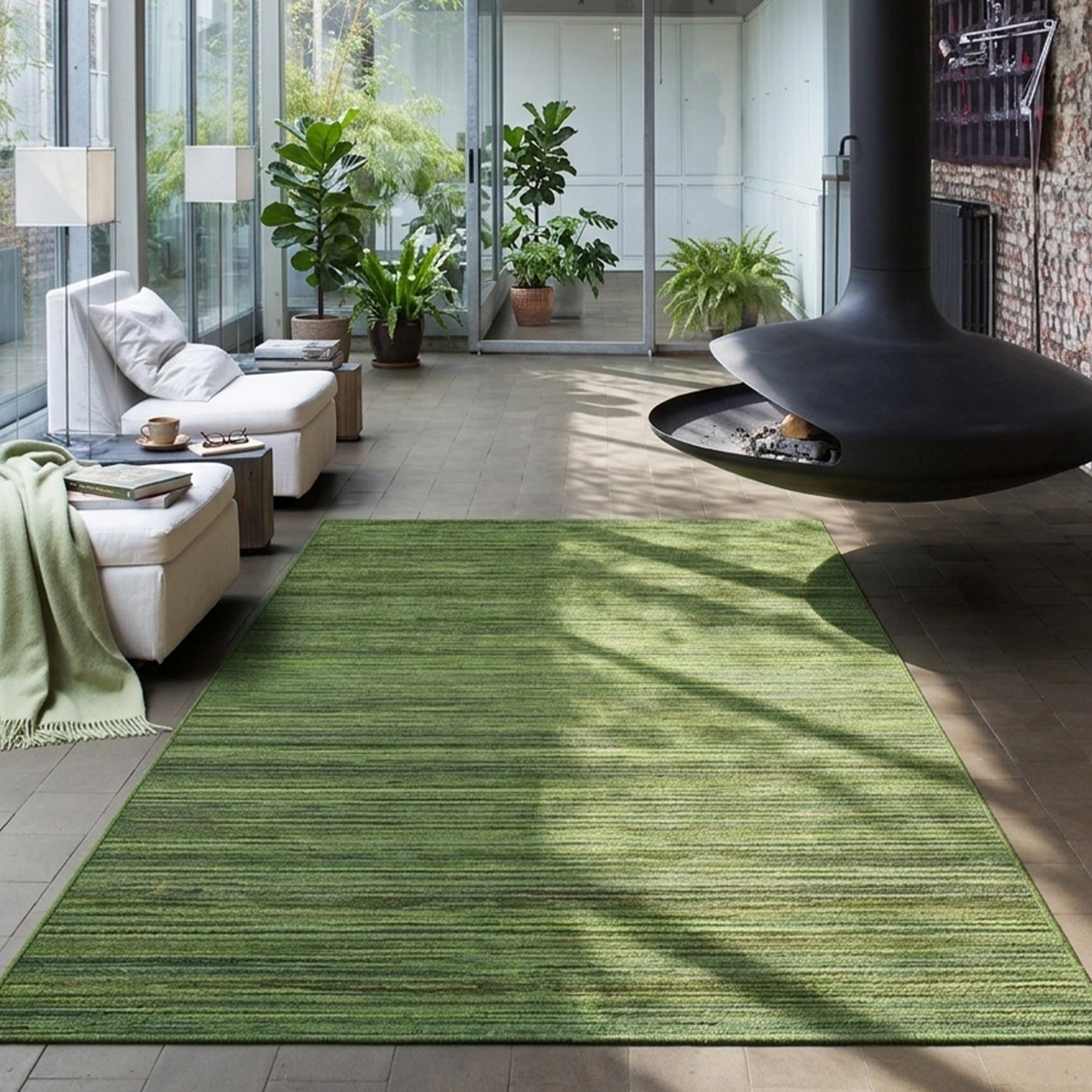 Brighton Green - Outdoor Rug