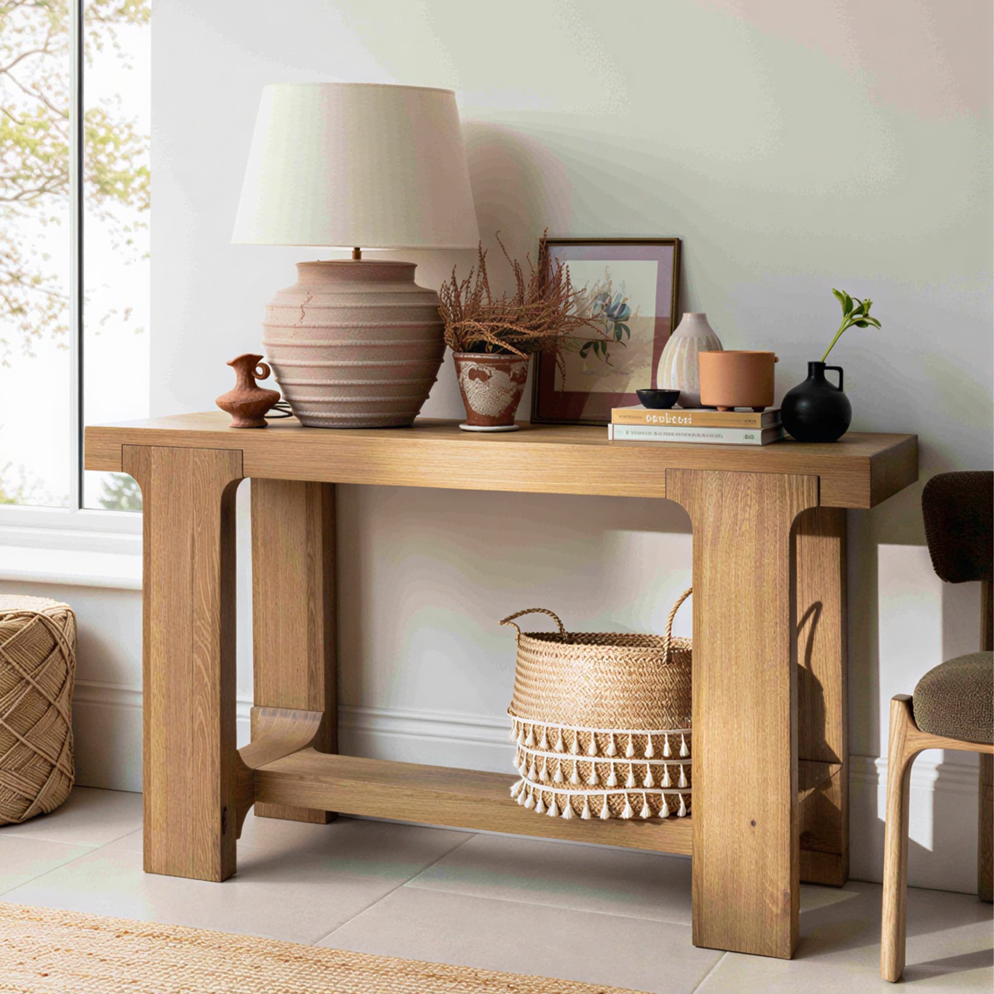 Perth - Oak Console Table
