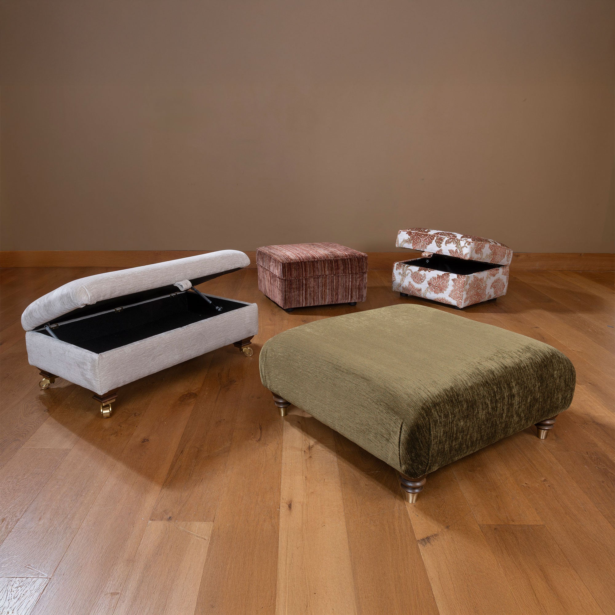 Stoneleigh - Footstool, Fabric