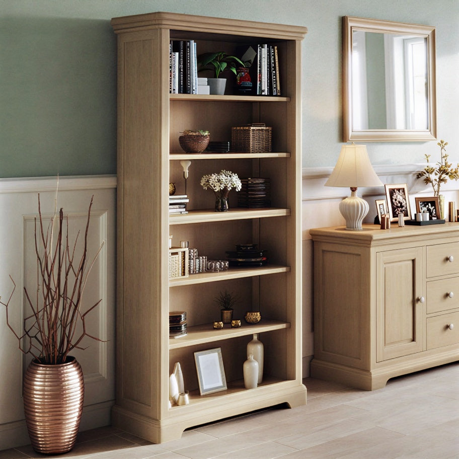 Sidmouth Oak - Tall Bookcase