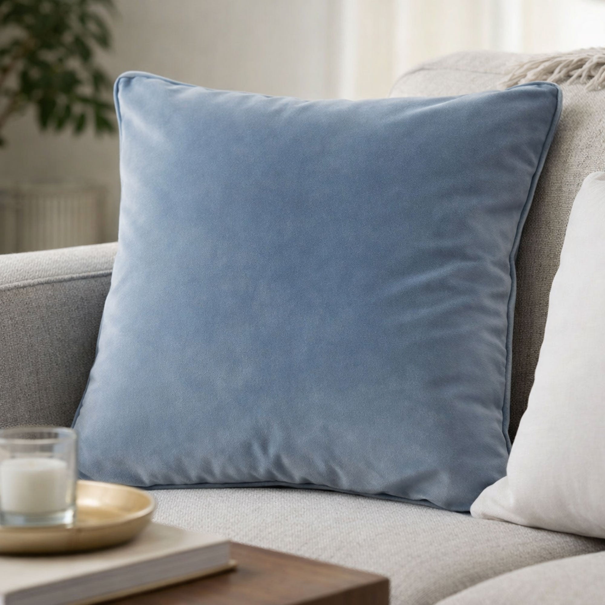 Kivo - Blue Cushion 56x56cm