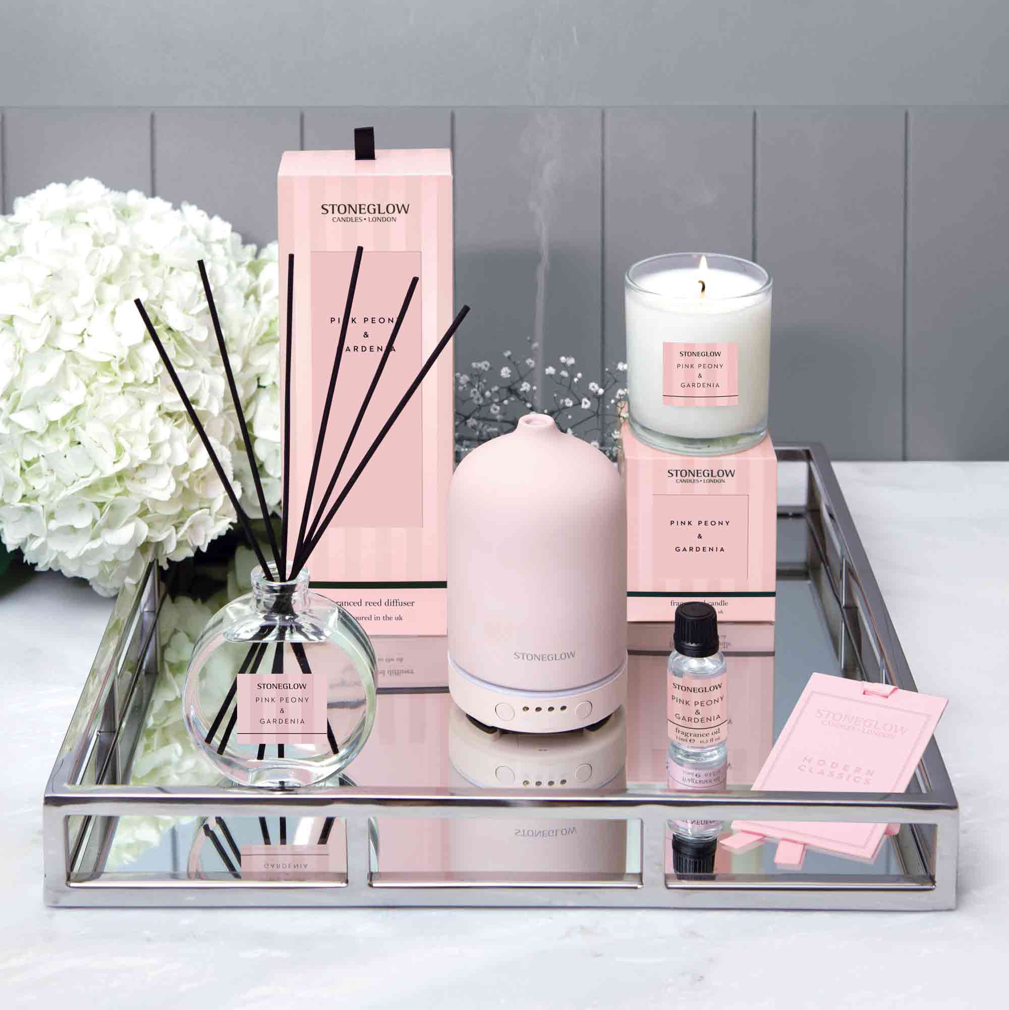 Stoneglow Modern Classics - Pink Peony & Gardenia Reed Diffuser Refill 210ml