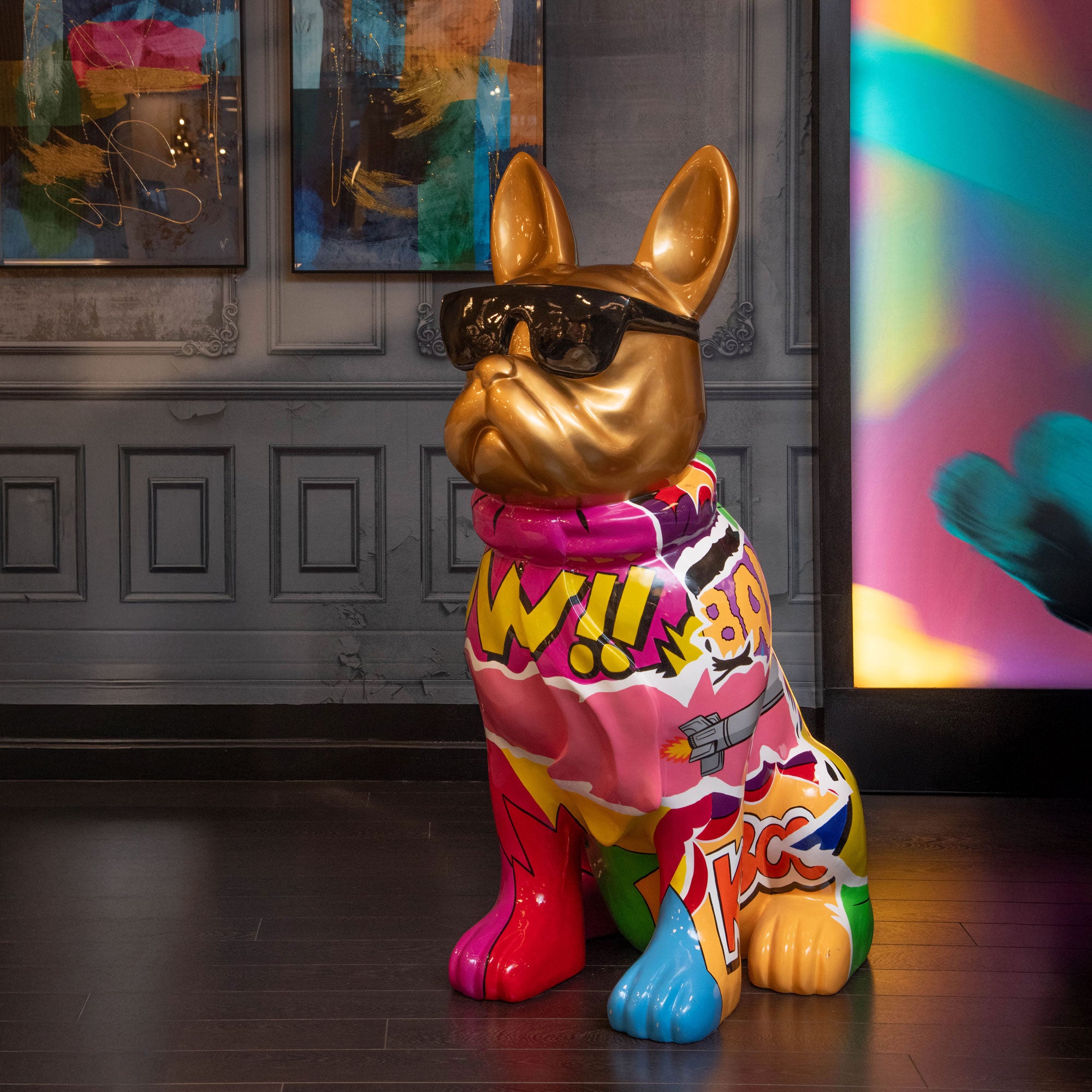Graffiti - Dog Statue, Large 152cm