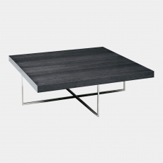 Square Coffee Table In Grey Koto High Gloss - Antibes