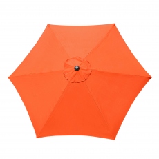 Genoa - 2.5m Orange Garden Parasol