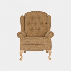 New Burford - Legged Chair In Fabric