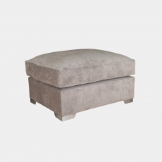Storage Footstool In Fabric - Layla