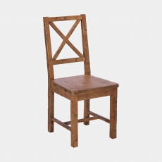Delta - Dining Chair In Reclaimed Timber