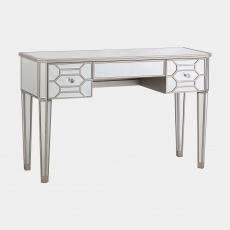 Ruby - Dressing Table In Mirrored Facia
