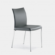 Cattelan Italia Anna - Dining Chair In Soft Leather