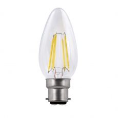 LED 5w BC Warm White Dimmable Light Bulb - Candle