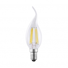 Candle LED 4w SES Warm White Dimmable Light Bulb - Flame