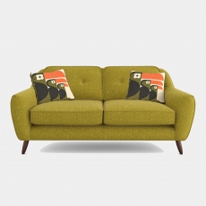 Medium Sofa In Fabric - Orla Kiely Laurel